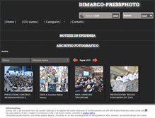 Tablet Screenshot of dimarco-pressphoto.com